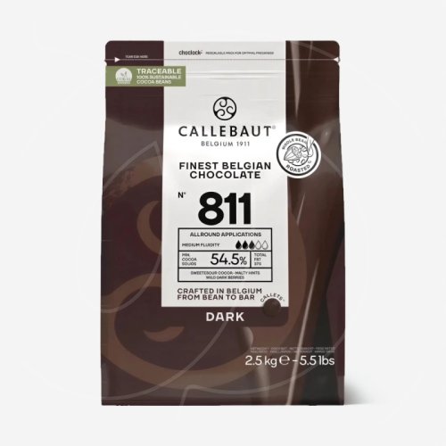Шоколад тёмный CALLEBAUT 54,5% 10 кг 811NV-595