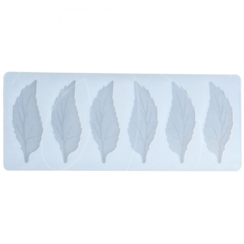 Молд силиконовый "Листочки" 6 шт 5553890, сф-104