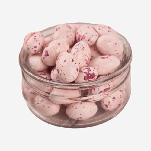 Драже с миндалём в шоколадной глазури "Перепелиные яйца сиреневые" 50 г арт010033