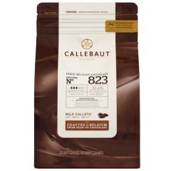 Шоколад молочный CALLEBAUT 33,6% 400 г 823-RT-D94