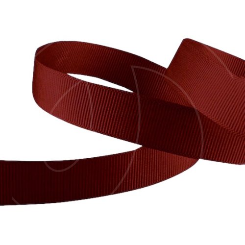 Лента для декора и упаковки Репсовая Бордовая 2,5 см 114-25RG