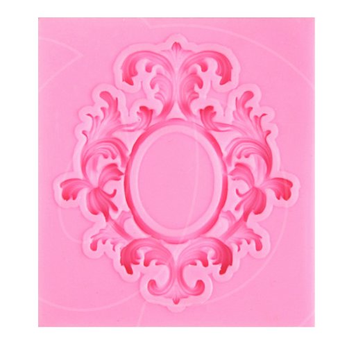 Молд силиконовый "Рамка с вензелями" 2818778
