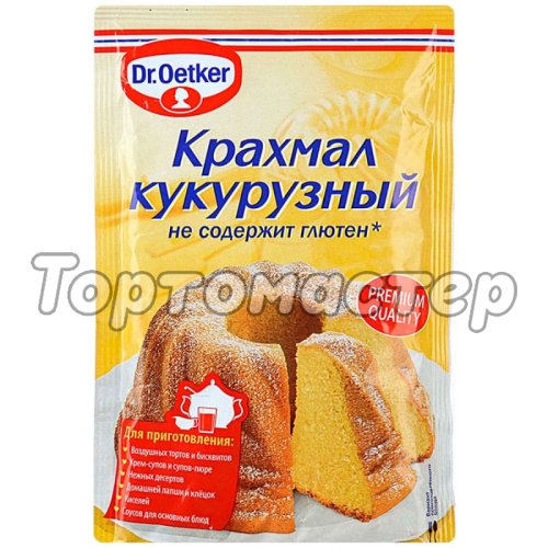 Кукурузный крахмал Dr.Oetker (Dr. Bakers) 100 г 1-84-001220