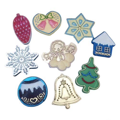 Молд силиконовый "Новогодний набор" 03168