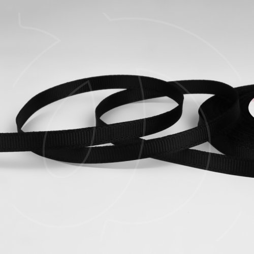 Лента для декора и упаковки Репсовая Чёрная 23 см 1274694