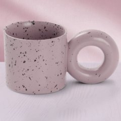Кружка керамическая "Сиреневый бублик" 300 мл 9624028
