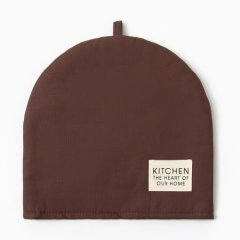 Грелка на чайник Коричневая 10398307