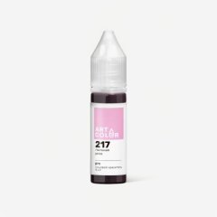 Краситель пищевой гелевый водорастворимый Art Color "Pro 217 Пыльная роза" 15 мл 