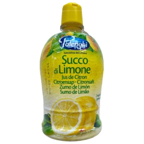 Сок лимона натуральный Polenghi 200 мл 