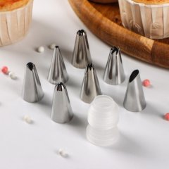 Набор насадок кондитерских и адаптер 7 шт 1403921			