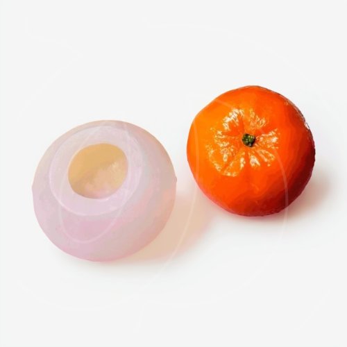 Молд силиконовый 3D "Мандарин" 1 шт 					