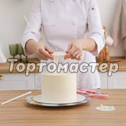 Набор палочек-дюбелей для торта 30 см 8 шт 2941938